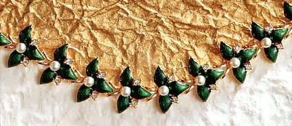 Emerald Flower Necklace - 1907, St. Petersburg, Russia,  Hillwood Museum & Gardens - Photo Museum Store Company