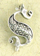 Celtic Sea Horse Pendant on Cord : Celtic and Irish Collection - Photo Museum Store Company