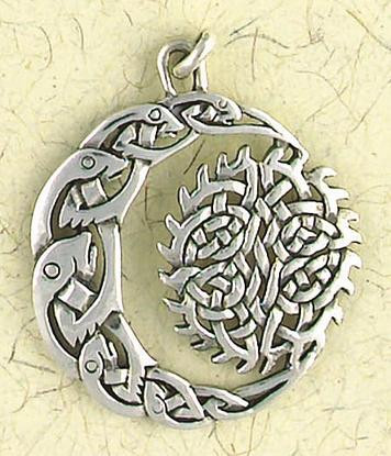 Celtic Knot Pendant on Cord : Celtic and Irish Collection - Photo Museum Store Company