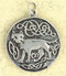 Celtic Wolf Pendant on Cord : Celtic and Irish Collection - Photo Museum Store Company