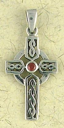 Celtic Cross Pendant on Cord : Celtic and Irish Collection - Photo Museum Store Company