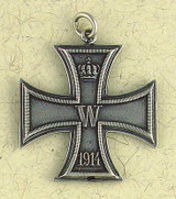 Iron Cross (Double Sided) Pendant on Cord : Contemporary Collection - Photo Museum Store Company