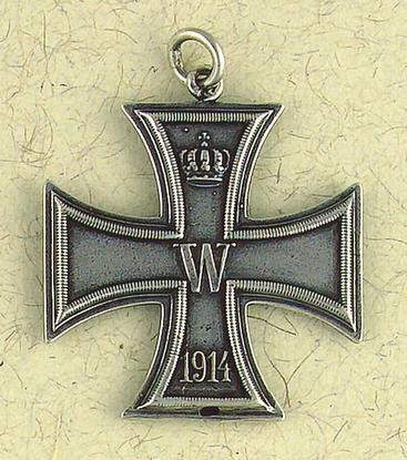 Iron Cross (Double Sided) Pendant on Cord : Contemporary Collection - Photo Museum Store Company