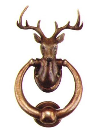 Deer Bust Door Knocker - Photo Museum Store Company