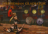 The Roman Gladiator - Rome, Roman Empire - Coins from 51-192AD  - Photo Museum Store Company
