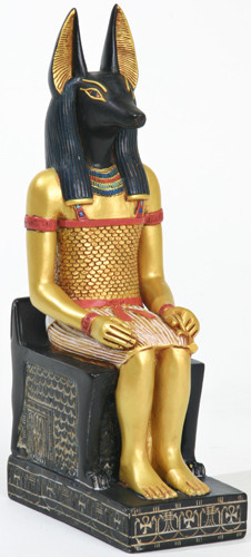 Seated Anubis Statue - Photo Museum Store Company