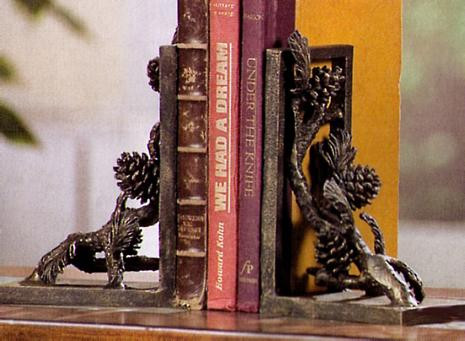 Pinecone Bookends - Pair - Photo Museum Store Company
