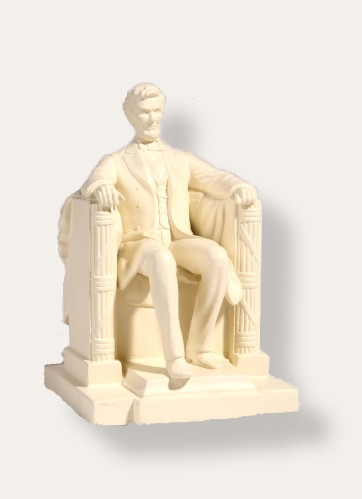 Seated Lincoln, President Abraham Lincoln, Daniel Chester French - Photo Museum Store Company