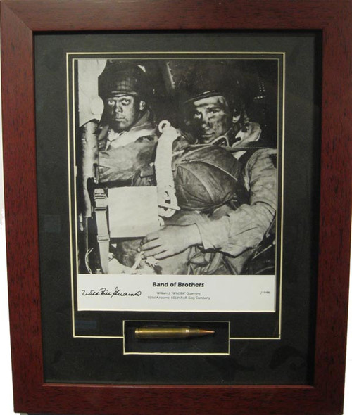 Band of Brothers - Wild Bill - Autographed and Signed by Wild Bill, with Artifact, Relic - Photo Museum Store Company