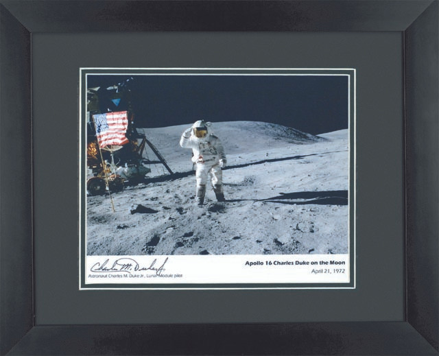 Apollo 16 - Autographed and Signed by Charlie Duke - Shop Museum ...