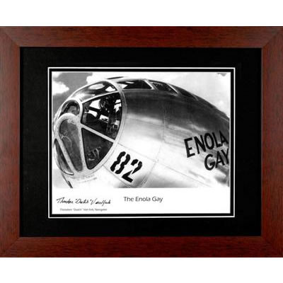 Enola Gay nose - Autographed and Signed by Dutch VanKirk - Photo Museum Store Company