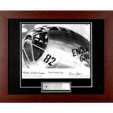 Enola Gay Nose - Autographed and Signed by Dutch VanKirk & Dick Jeppson, with Artifact, Relic - Photo Museum Store Compa