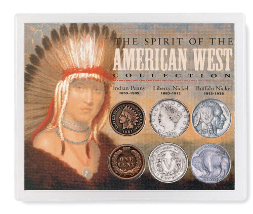 Collector's Spirit of the American West Coin Collection - Actual Authentic Collectable - Photo Museum Store Company