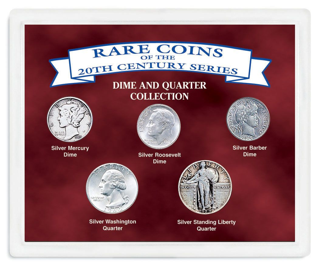 Rare Coins of the Twentieth Century - Actual Authentic Collectable