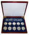 Collector's The Last Silver Eagles of the 20th Century - Actual Authentic Collectable - Photo Museum Store Company