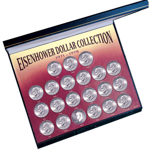 Collector's Eisenhower Dollar Collection - Actual Authentic Collectable - Photo Museum Store Company