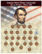 Collector's The Last 25 Years of Lincoln Wheat Penny Collection (1934-1958) - Actual Authentic Collectable - Photo Museu