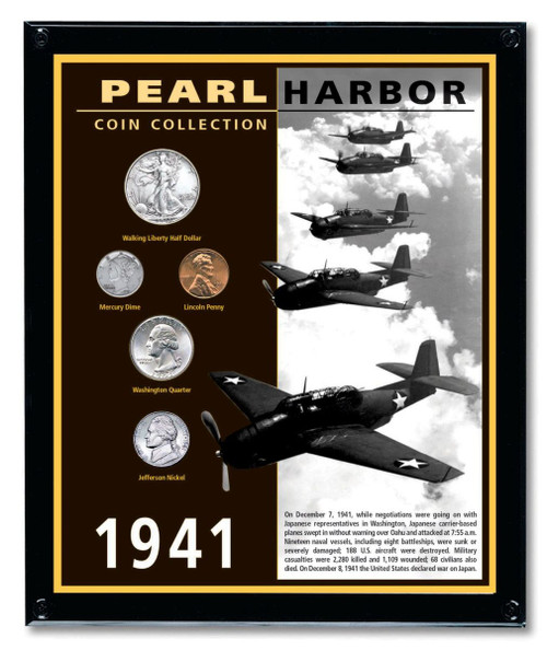 Collector's Pearl Harbor Collection - Actual Authentic Collectable - Photo Museum Store Company