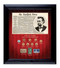 Collector's New York Times Civil War 150th Anniversary Coin Collection Framed - Actual Authentic Collectable - Photo Mus