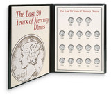 Collector's Last Twenty Years of Mercury Dimes - Actual Authentic Collectable - Photo Museum Store Company