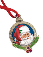 Collector's Santa Claus Coin Ornament - Actual Authentic Collectable - Photo Museum Store Company
