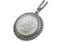 Collector's Morgan Dollar Pendant with Silvertone Bezel - Actual Authentic Collectable - Photo Museum Store Company