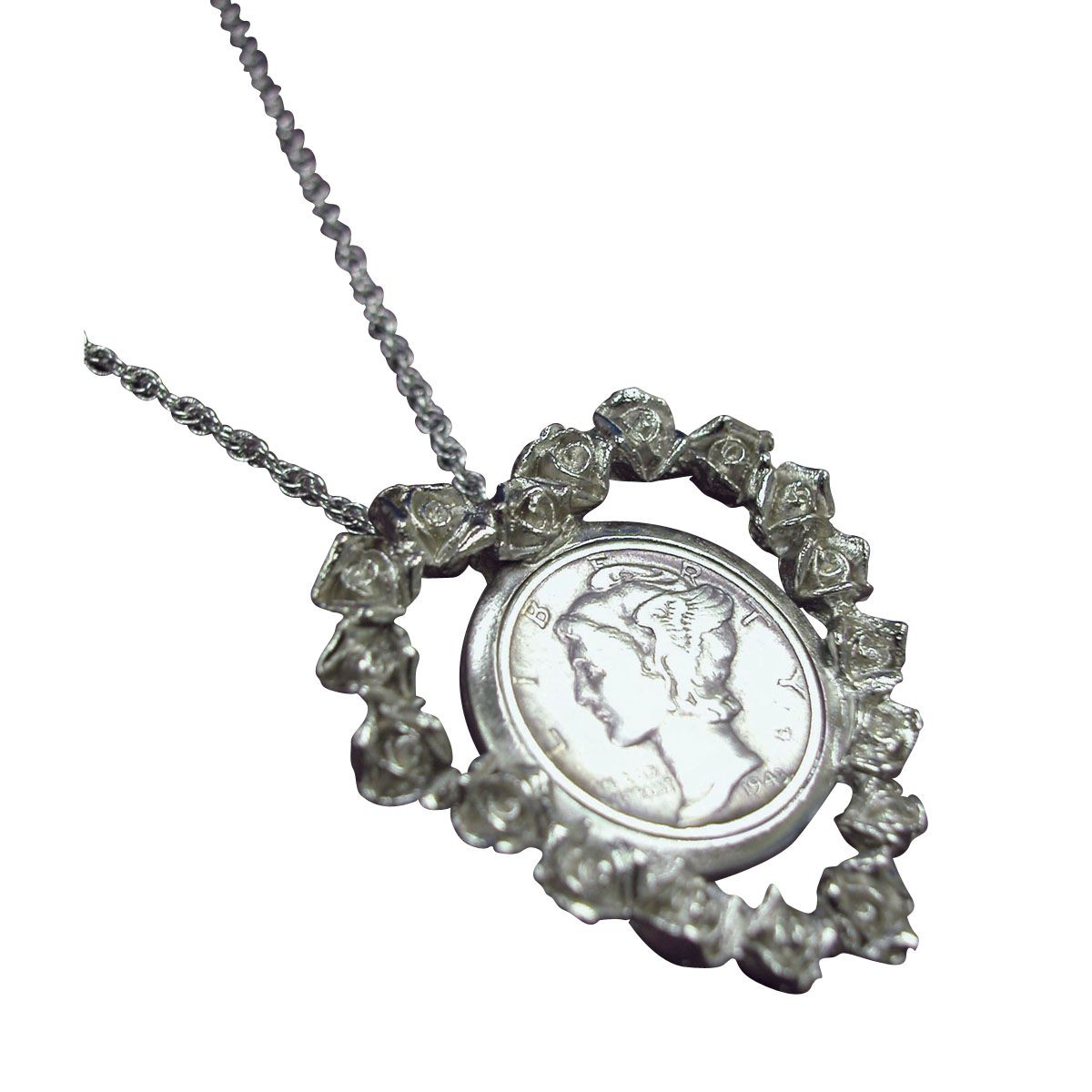 Mercury dime pendant deals