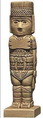 Toltec Atlantean Warrior - Tula, Mexico. 900 A.D - Photo Museum Store Company