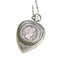 Collector's Silver Barber Dime Heart Watch Pendant - Actual Authentic Collectable - Photo Museum Store Company