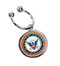 Collector's JFK Half Dollar Keyring/Navy - Actual Authentic Collectable - Photo Museum Store Company