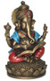 Ganesh writing the Mahabharata, Sculpture, Bronze Finish   - Photo Museum Store Company