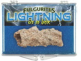Fulgurite - Lightning Strike Specimen, Morocco - Actual Authentic Specimen - Photo Museum Store Company