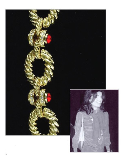 Jacqueline Jackie Kennedy Collection - Rope Link Bracelet - Photo Museum Store Company