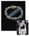 Jacqueline Jackie Kennedy Collection - Emerald Drop Bracelet - Photo Museum Store Company