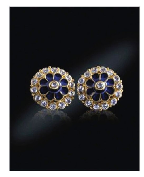 Jacqueline Jackie Kennedy Collection - Grand Tour Single Petal Earrings - Photo Museum Store Company
