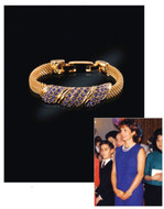Jacqueline Jackie Kennedy Collection - Amethyst Pave Bracelet - Photo Museum Store Company