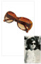 Jacqueline Jackie Kennedy Collection - Classic Round Sunglasses - Photo Museum Store Company
