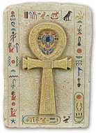Ankh Relief, Hand Color Detailed - Photo Museum Store Company