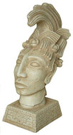 Head of King Pacal - Palenque, Mexico. 692 A.D. - Photo Museum Store Company