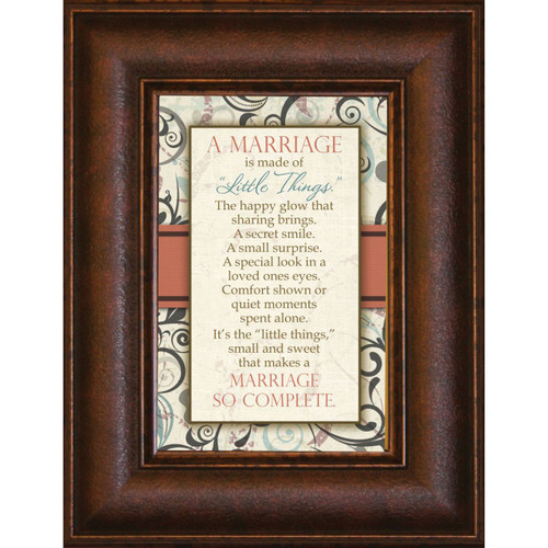 A Marriage Is - Mini Framed Print / Wall Art - Photo Museum Store Company