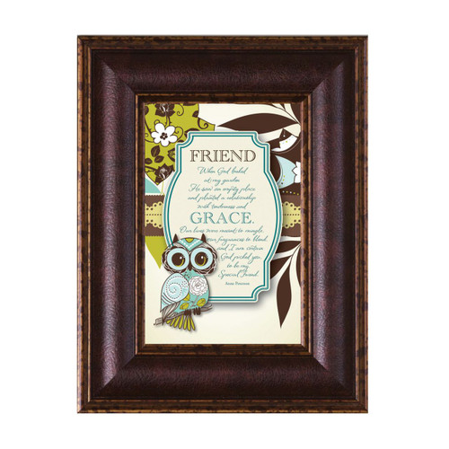 Friend-When God - Mini Framed Print / Wall Art - Photo Museum Store Company