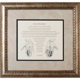 I Have these Holes Framed Art with verse from Anne Peterson - Photo Museum Store Company