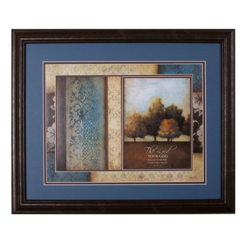 The Lord Your God Framed & Double Matted Wall Art - Photo Museum Store Company
