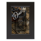 Dad-Anyone Can Be Shadow Box - Framed Print / Wall Art - Photo Museum Store Company