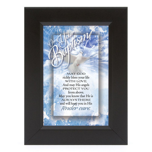 On Your Baptism Shadow Box - Framed Print / Wall Art - Photo Museum Store Company