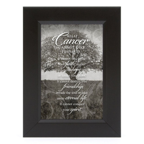 What Cancer-Tree Shadow Box - Framed Print / Wall Art - Photo Museum Store Company