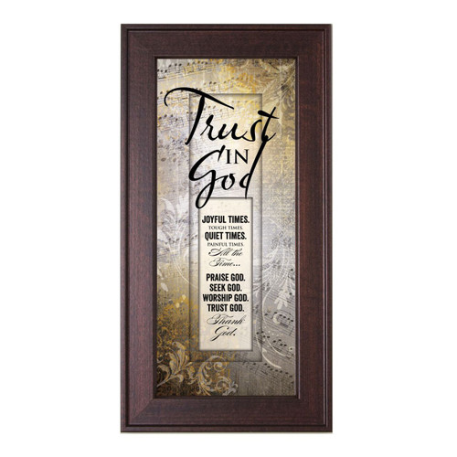 Trust In God - Framed Print / Wall Art - Photo Museum Store Company