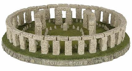 Stonehenge (restored reproduction)  :  Salisbury Plain, Wiltshire, England, 2950 B.C. - Photo Museum Store Company