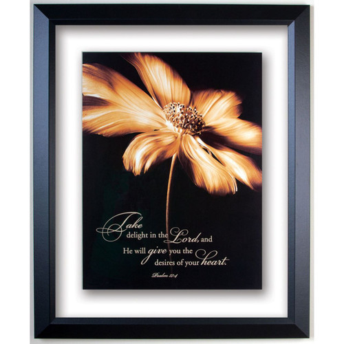 Flowers Double Glass Matted - Framed Print / Wall Art - Photo Museum Store Company