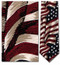 Large Waving American Flag Necktie - Museum Store Company Photo